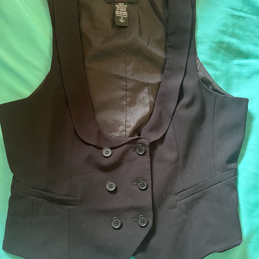 Black vest